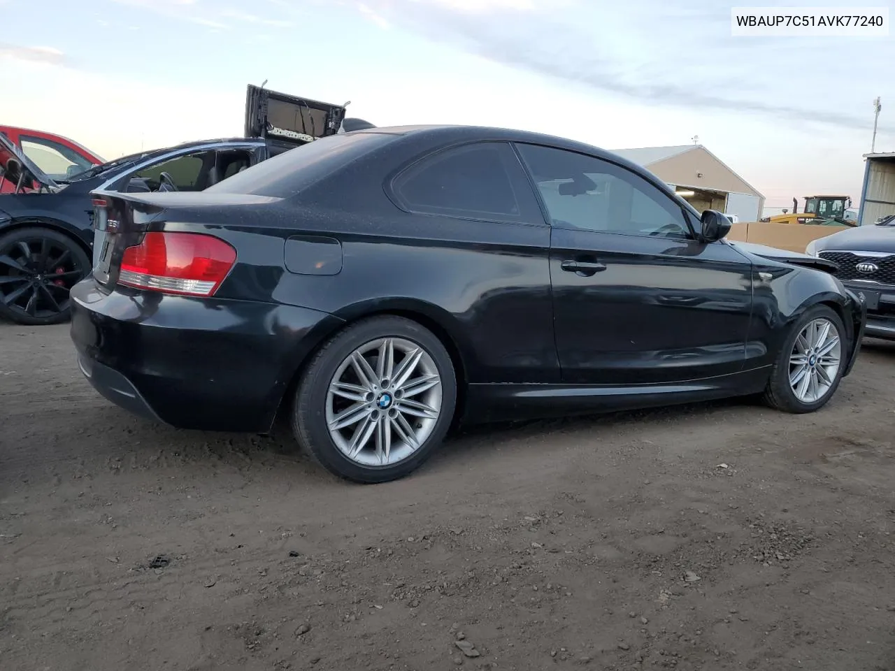 2010 BMW 128 I VIN: WBAUP7C51AVK77240 Lot: 71841244