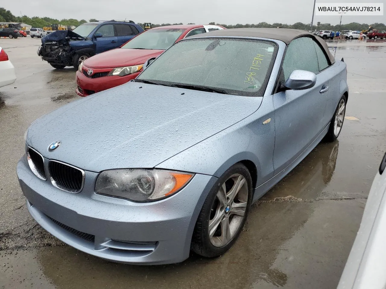 WBAUL7C54AVJ78214 2010 BMW 128 I