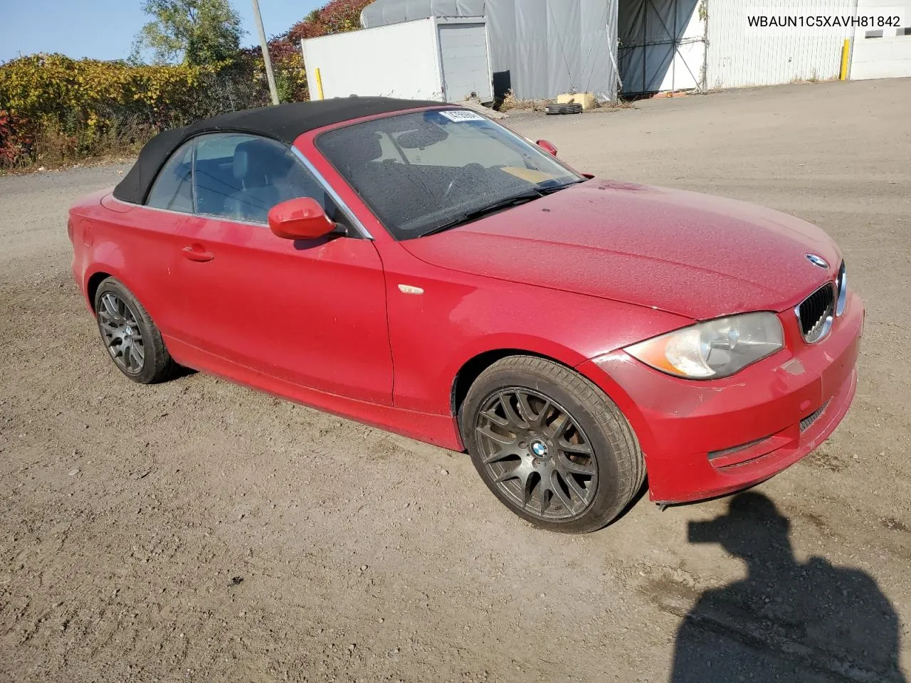 WBAUN1C5XAVH81842 2010 BMW 128 I