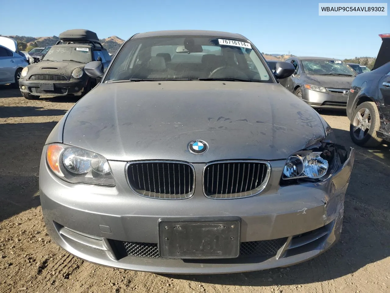 2010 BMW 128 I VIN: WBAUP9C54AVL89302 Lot: 76716114