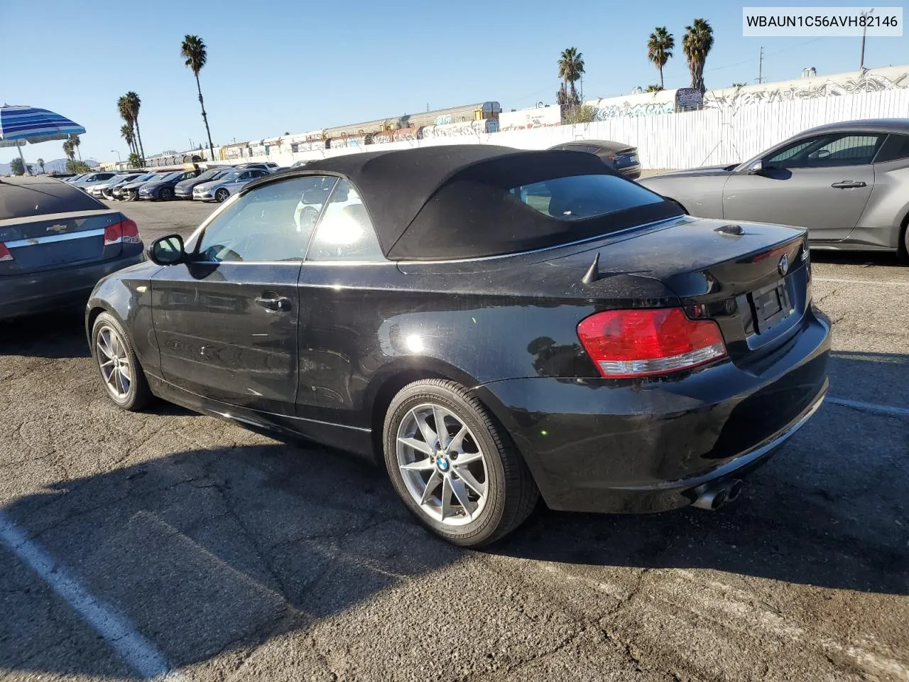 2010 BMW 128 I VIN: WBAUN1C56AVH82146 Lot: 79296544