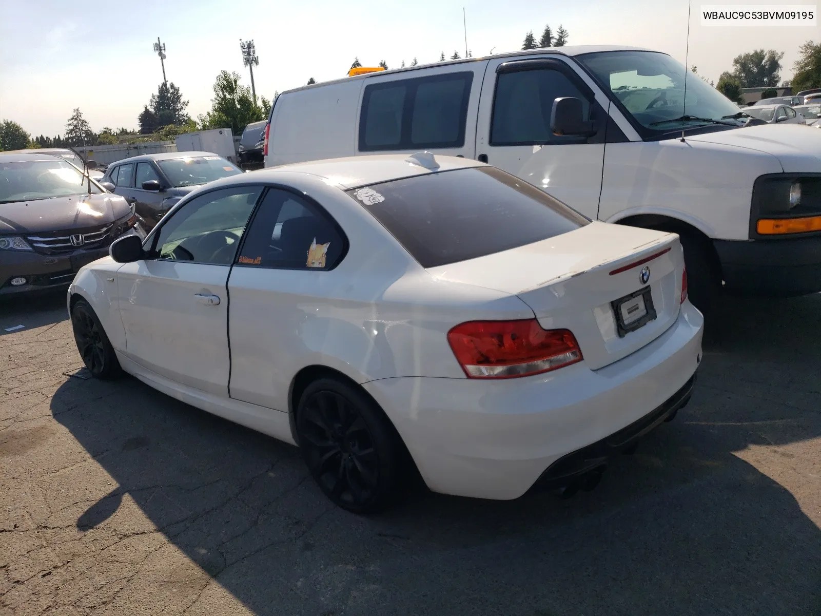 2011 BMW 135 I VIN: WBAUC9C53BVM09195 Lot: 65192454