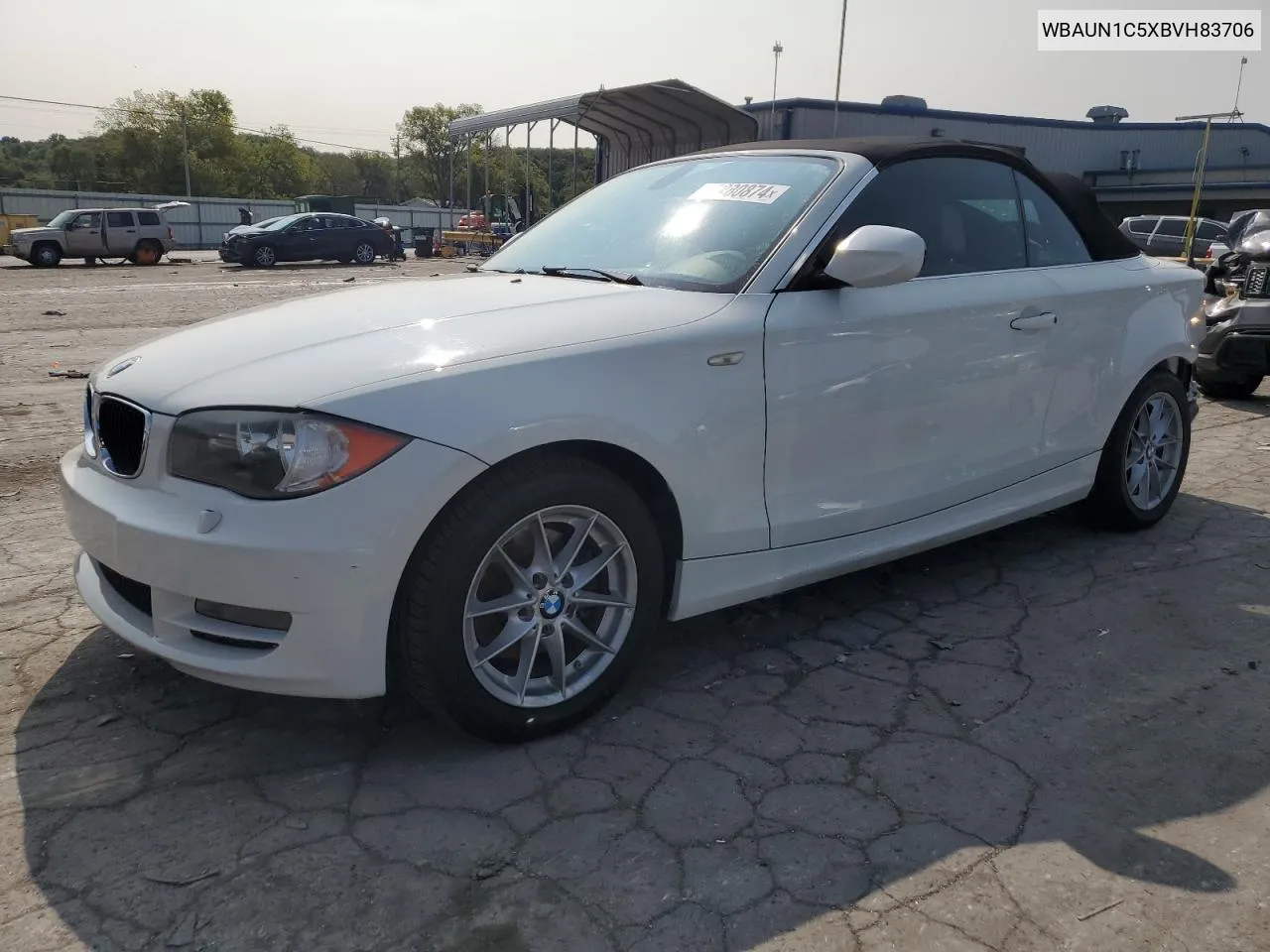 WBAUN1C5XBVH83706 2011 BMW 128 I