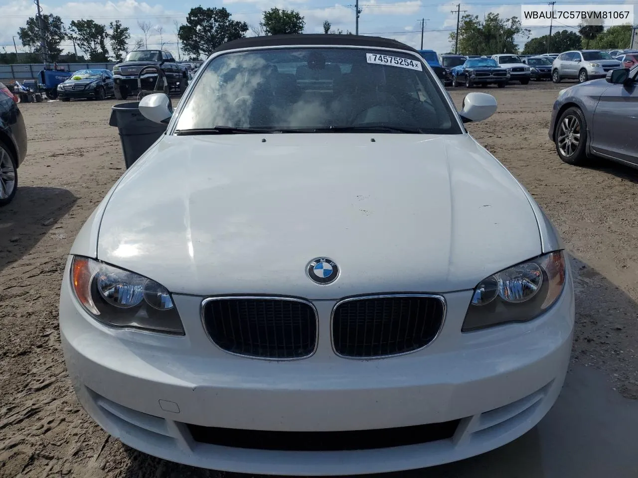 WBAUL7C57BVM81067 2011 BMW 128 I