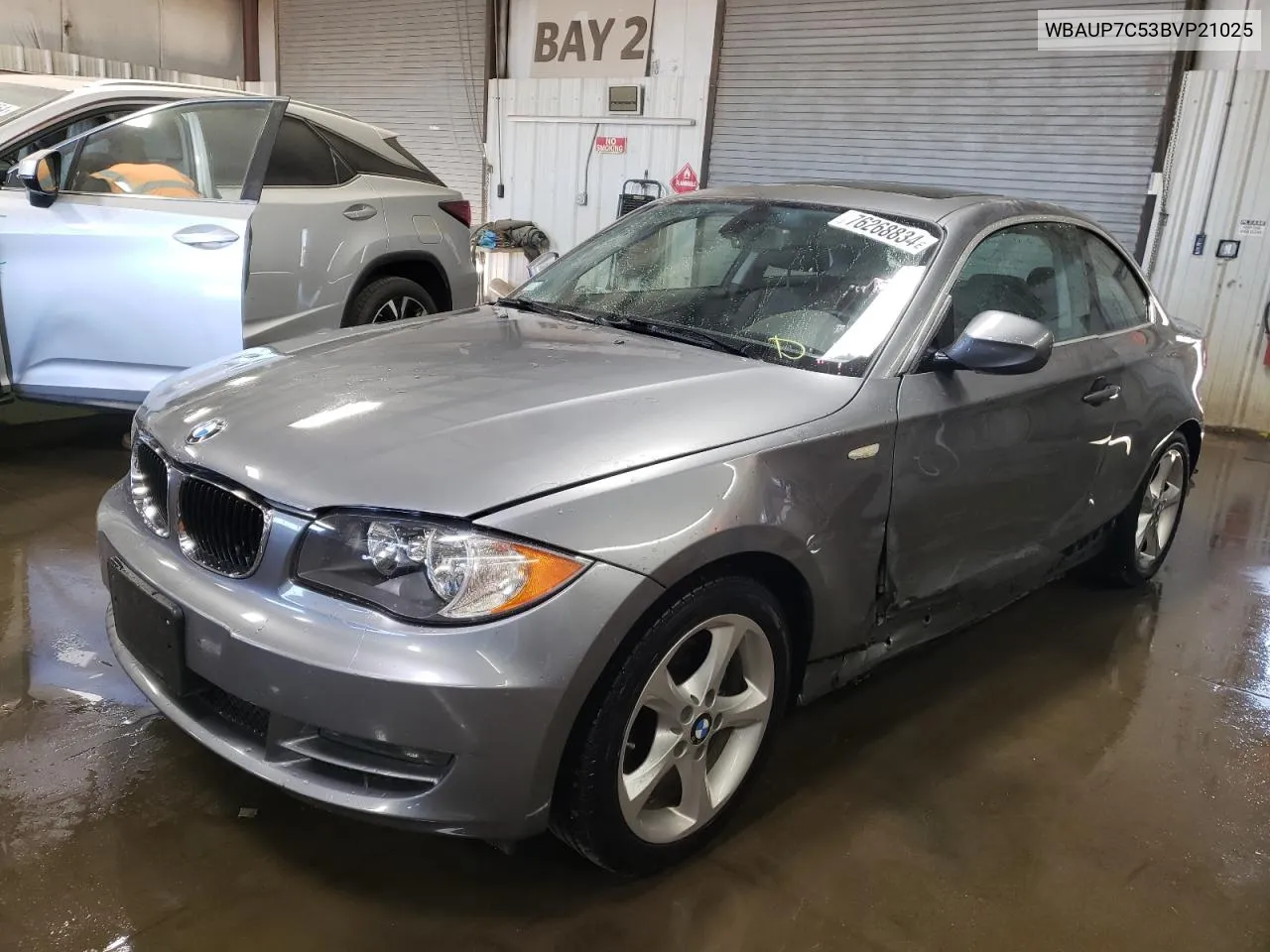 2011 BMW 128 I VIN: WBAUP7C53BVP21025 Lot: 76268834