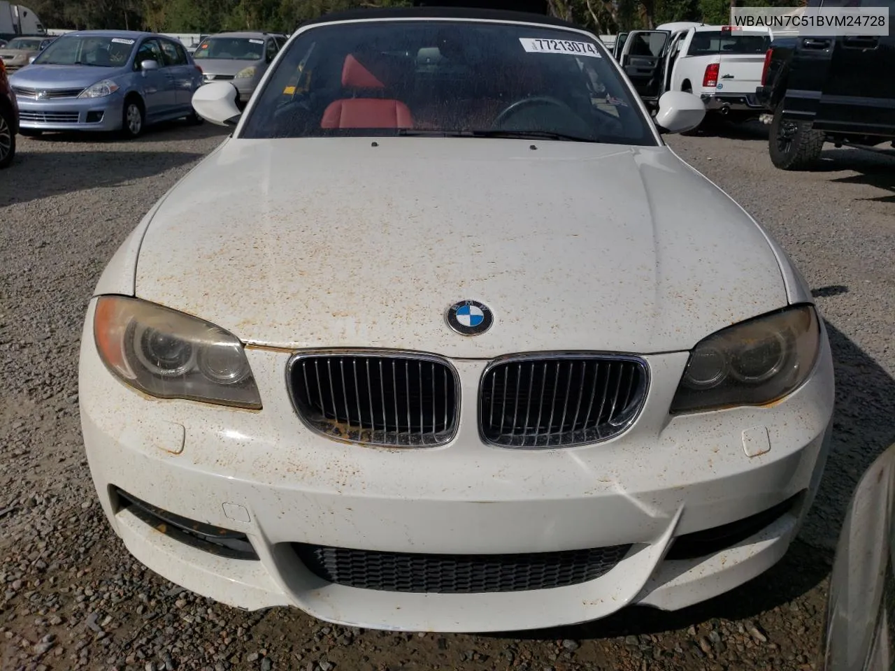 2011 BMW 135 I VIN: WBAUN7C51BVM24728 Lot: 77213074