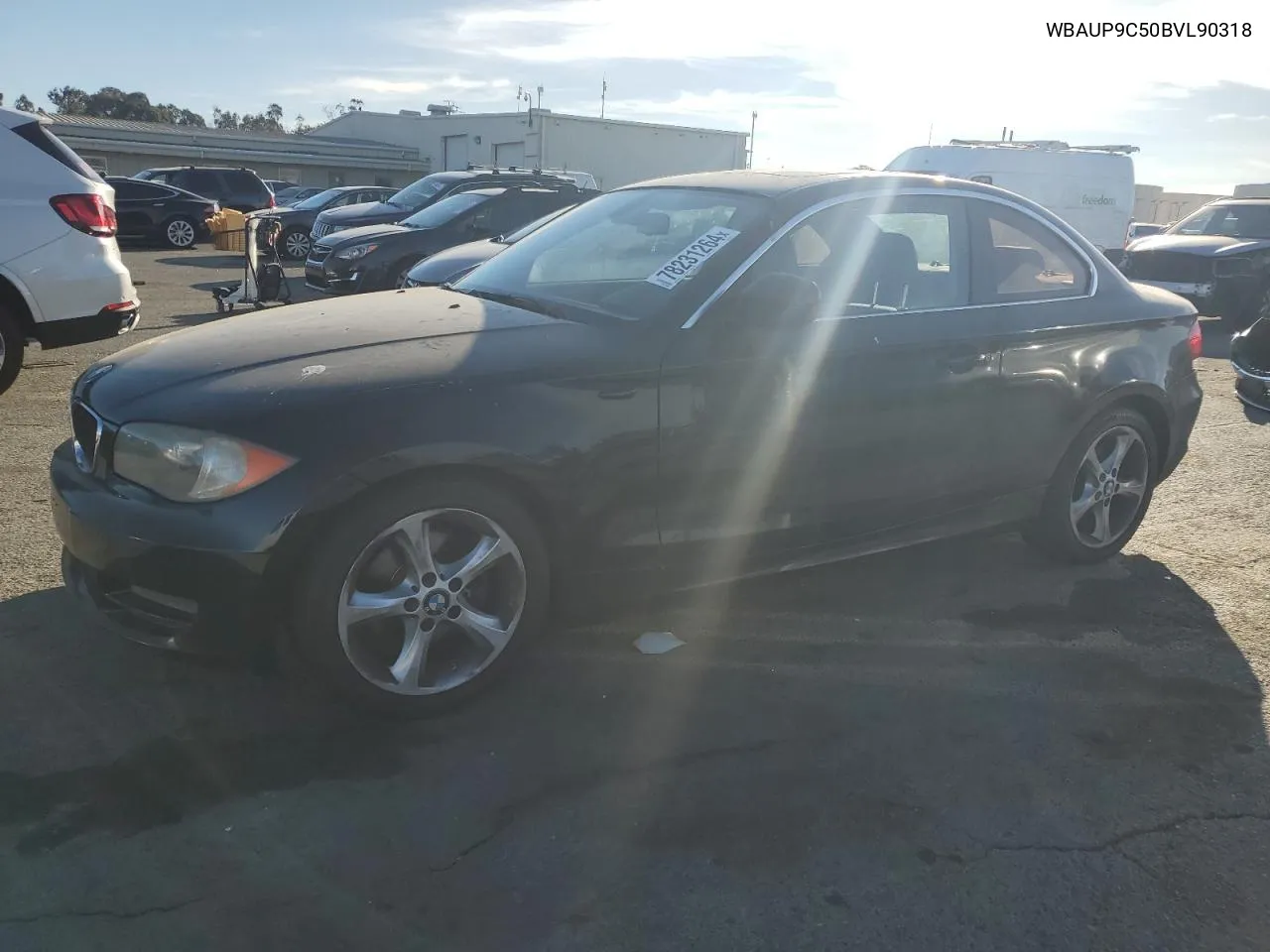 2011 BMW 128 I VIN: WBAUP9C50BVL90318 Lot: 78231264