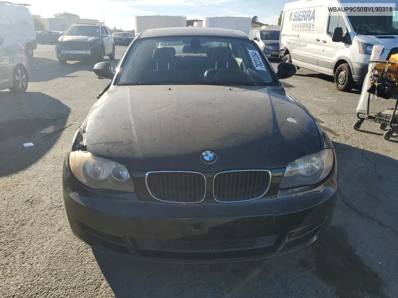 2011 BMW 128 I VIN: WBAUP9C50BVL90318 Lot: 78231264