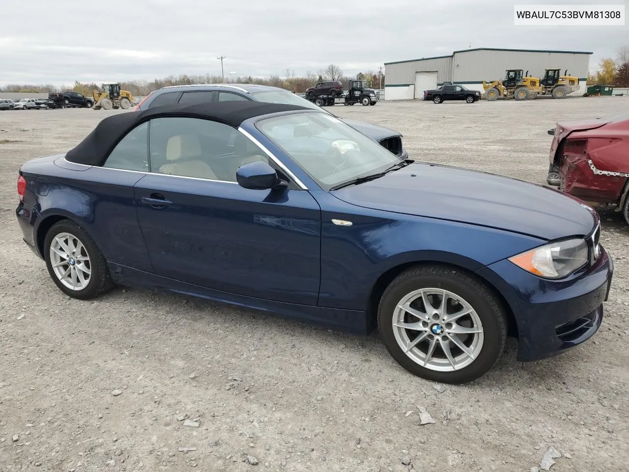 2011 BMW 128 I VIN: WBAUL7C53BVM81308 Lot: 79179674