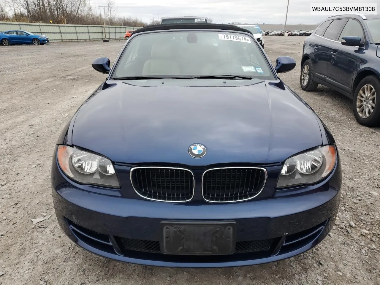 2011 BMW 128 I VIN: WBAUL7C53BVM81308 Lot: 79179674