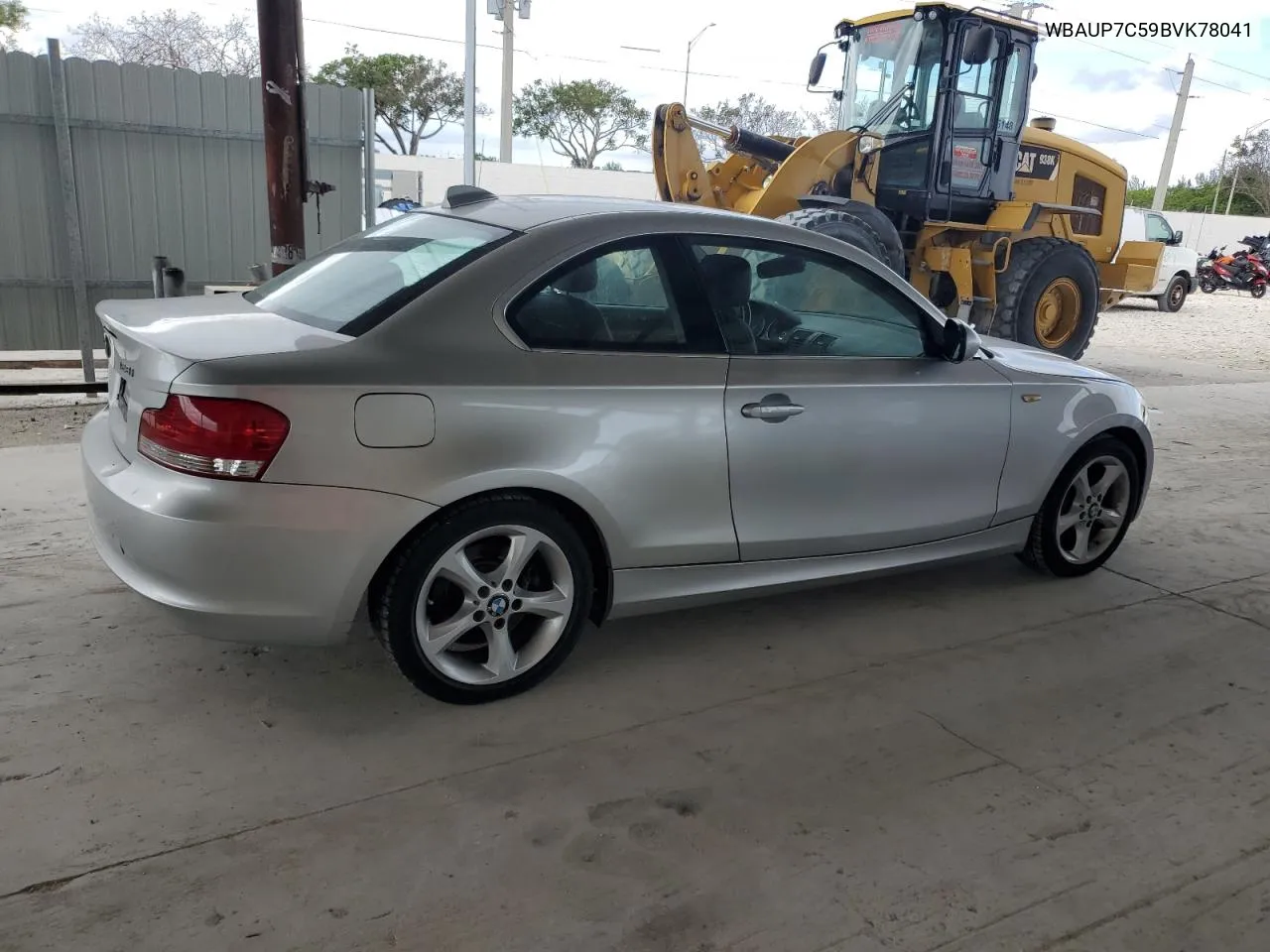 2011 BMW 128 I VIN: WBAUP7C59BVK78041 Lot: 80360714