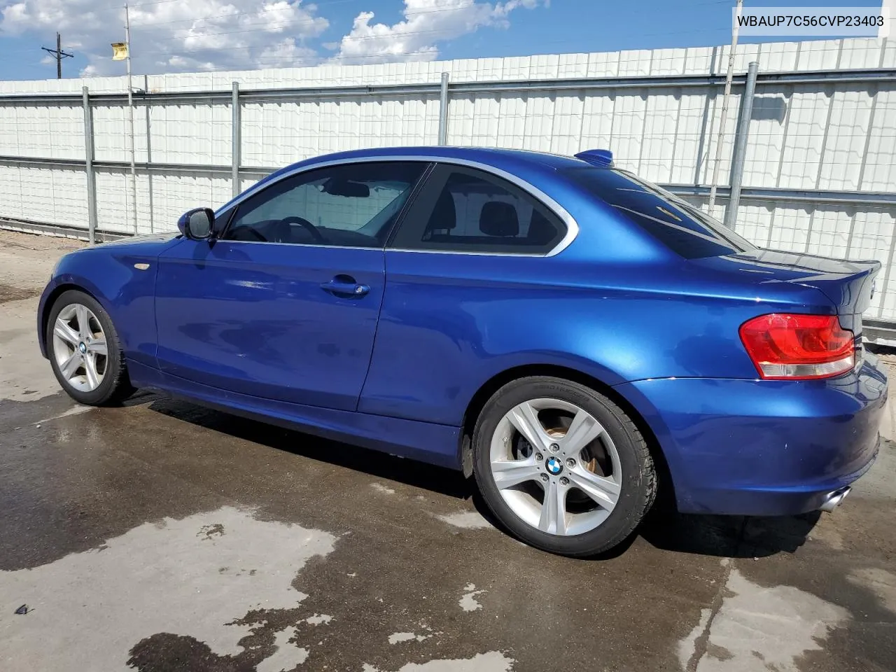 2012 BMW 128 I VIN: WBAUP7C56CVP23403 Lot: 59088734