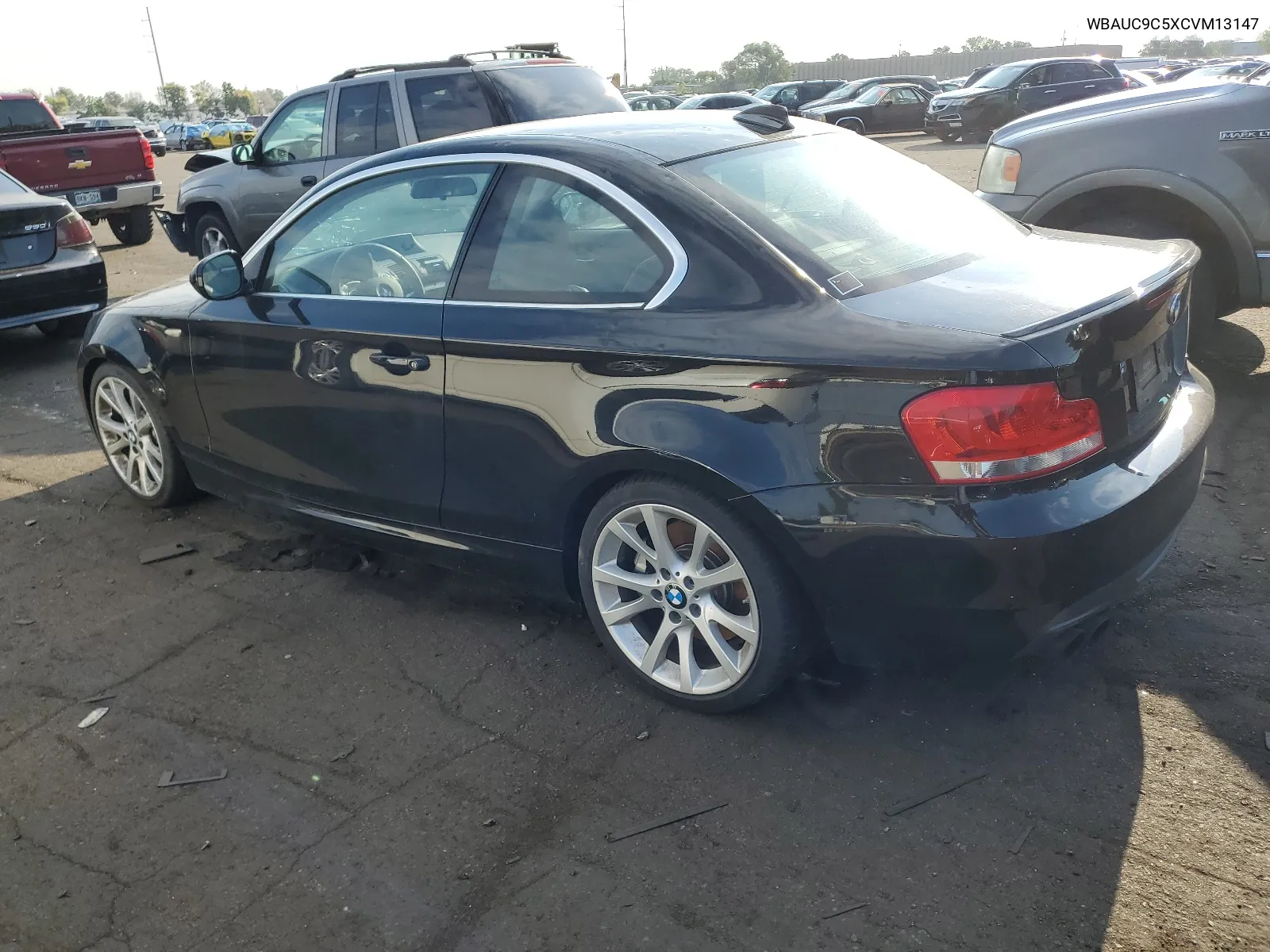 2012 BMW 135 I VIN: WBAUC9C5XCVM13147 Lot: 63928734