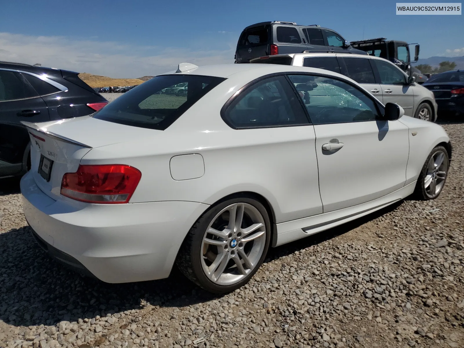 WBAUC9C52CVM12915 2012 BMW 135 I