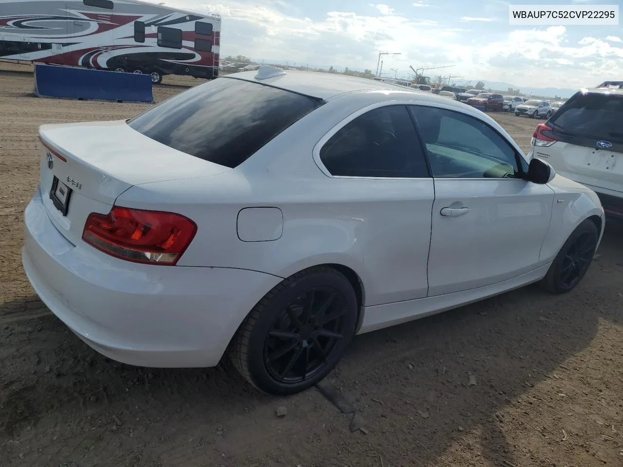 WBAUP7C52CVP22295 2012 BMW 128 I