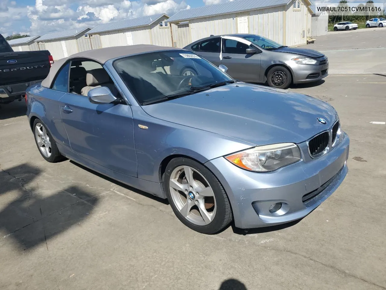 WBAUL7C51CVM81616 2012 BMW 128 I