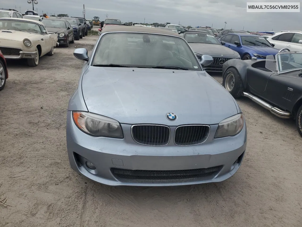 2012 BMW 128 I VIN: WBAUL7C56CVM82955 Lot: 74375454