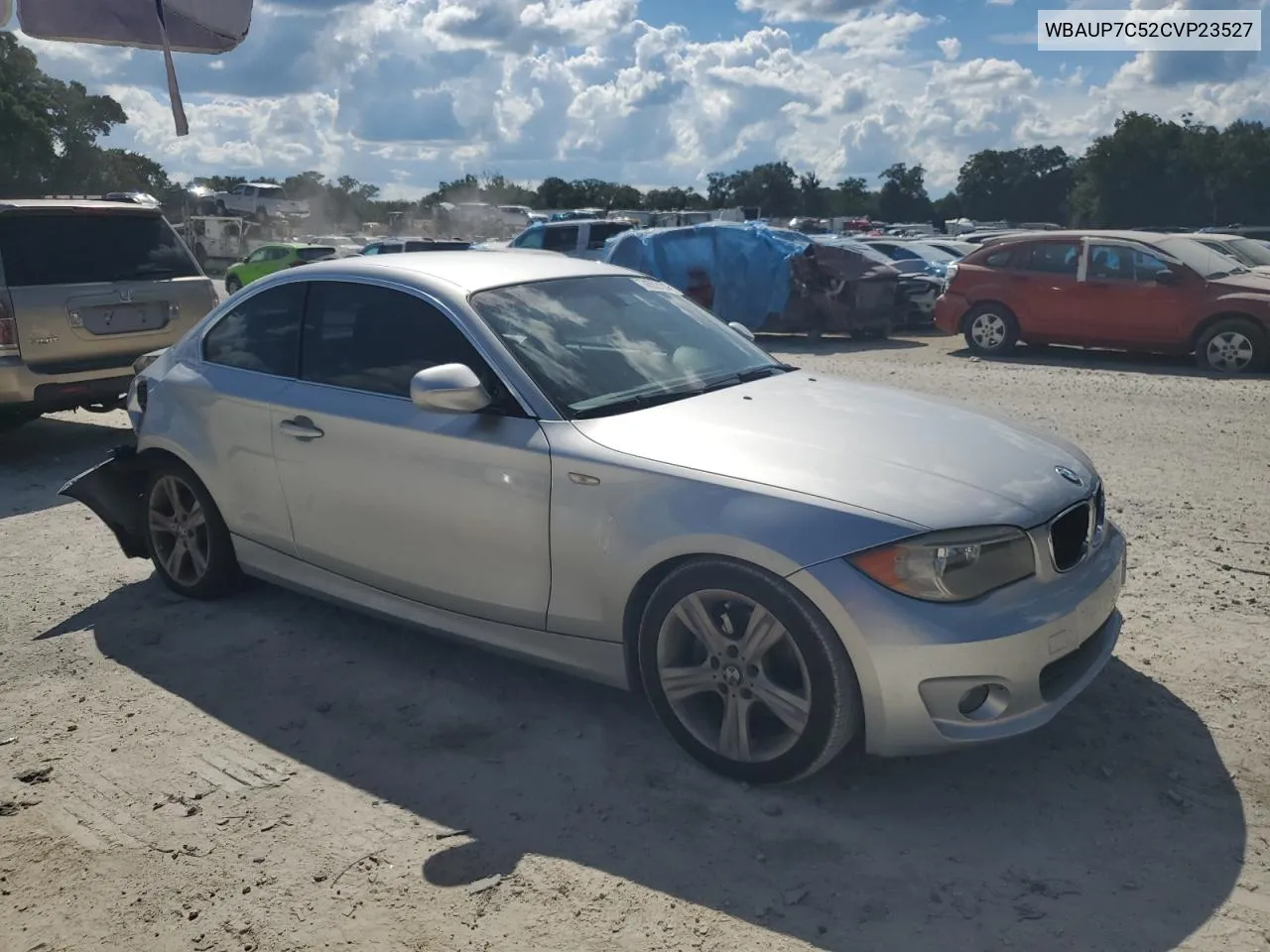 2012 BMW 128 I VIN: WBAUP7C52CVP23527 Lot: 74552184