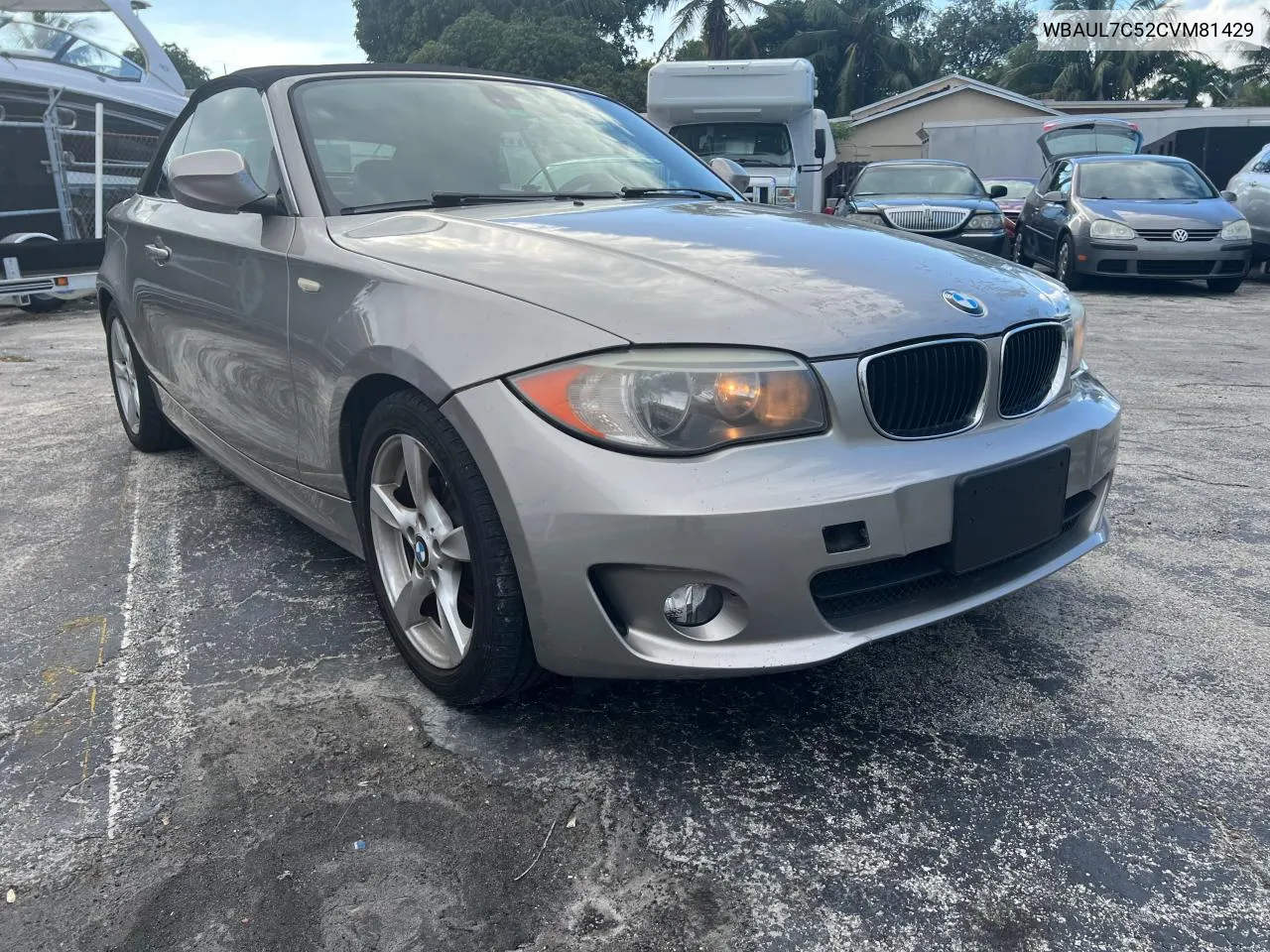 2012 BMW 128 I VIN: WBAUL7C52CVM81429 Lot: 80549174