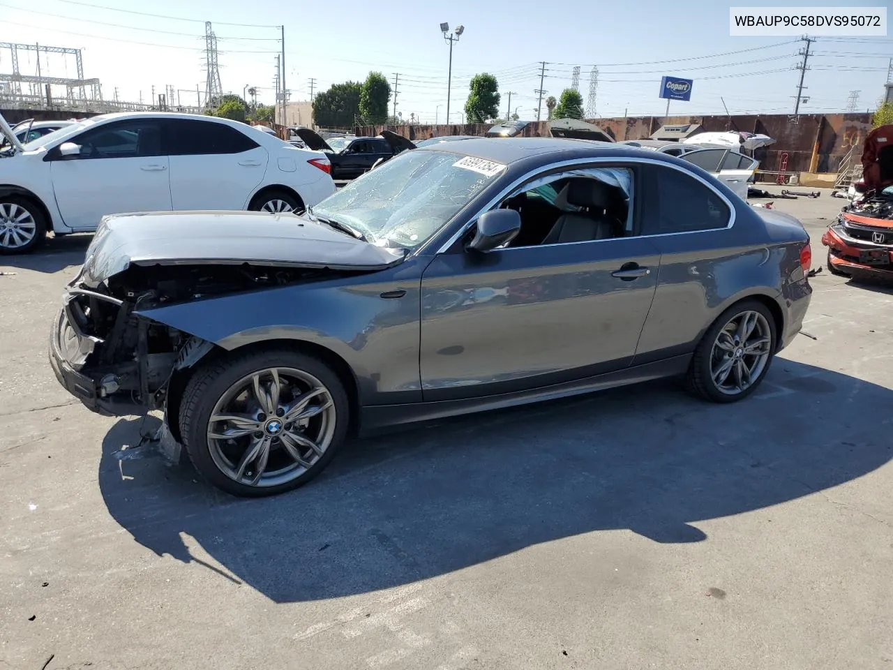 2013 BMW 128 I VIN: WBAUP9C58DVS95072 Lot: 66991354