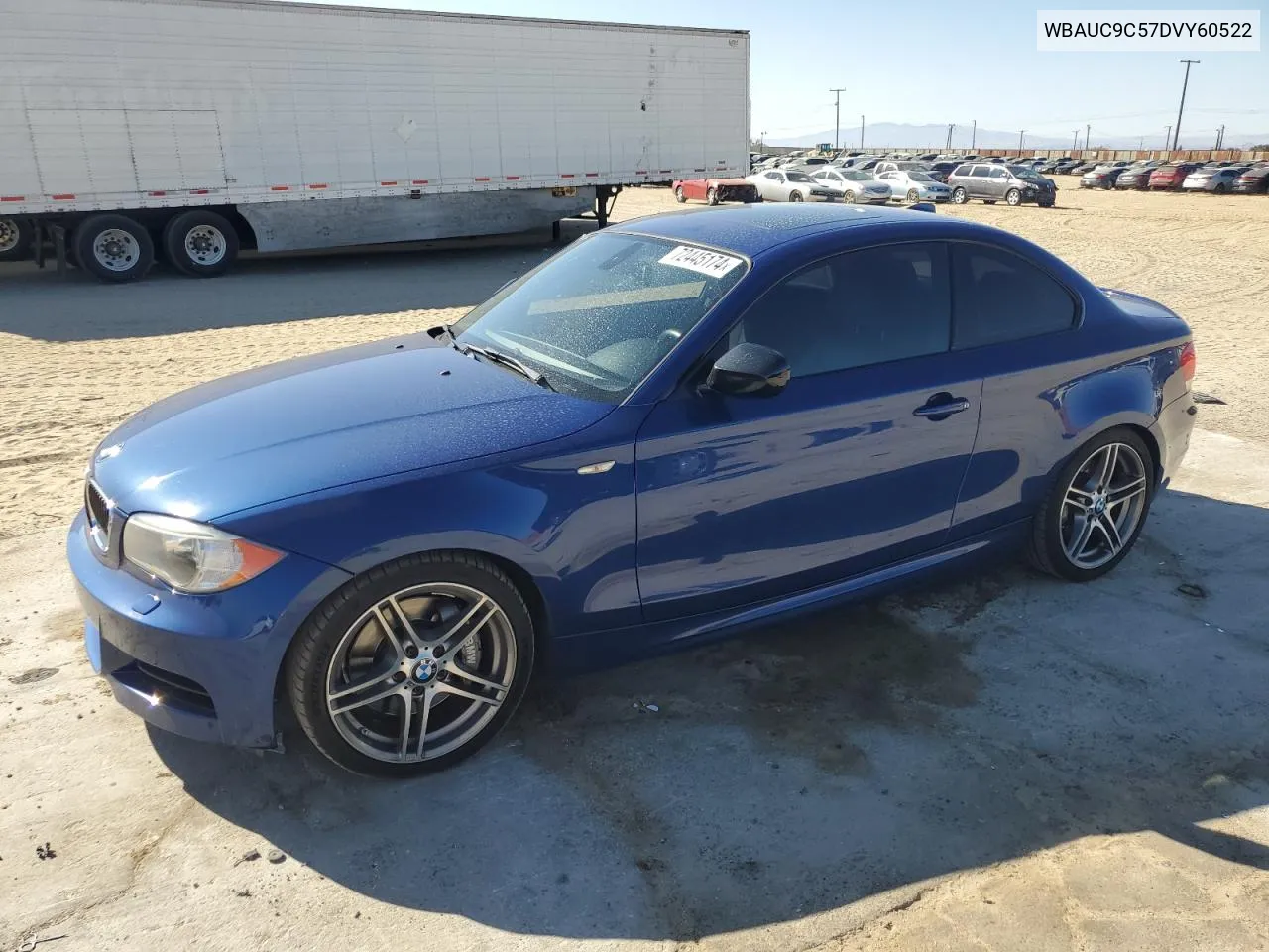 WBAUC9C57DVY60522 2013 BMW 135 I