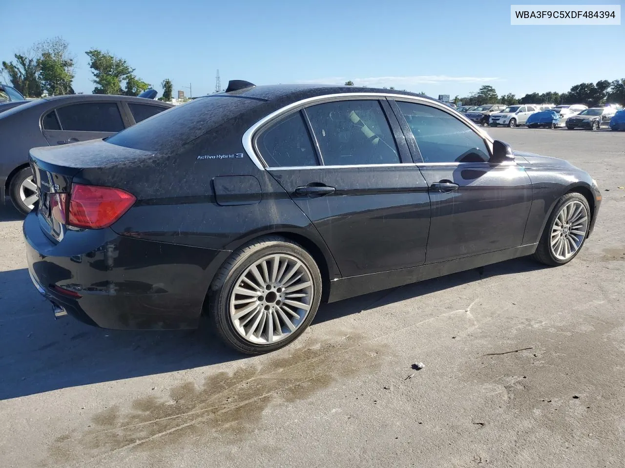 2013 BMW Activehybrid 3 VIN: WBA3F9C5XDF484394 Lot: 72740324