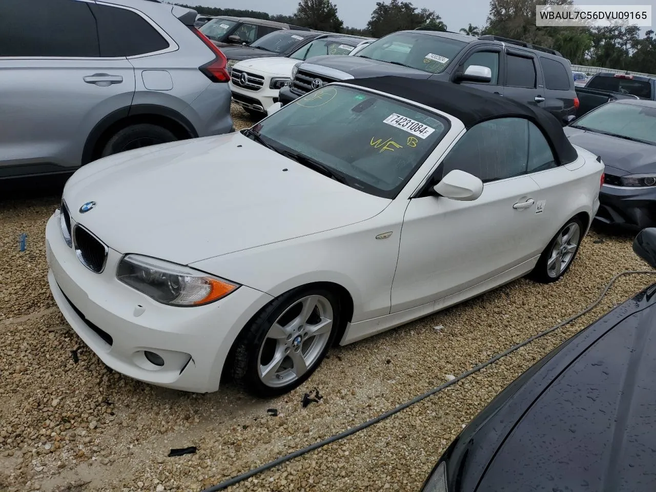 2013 BMW 128 I VIN: WBAUL7C56DVU09165 Lot: 74231084