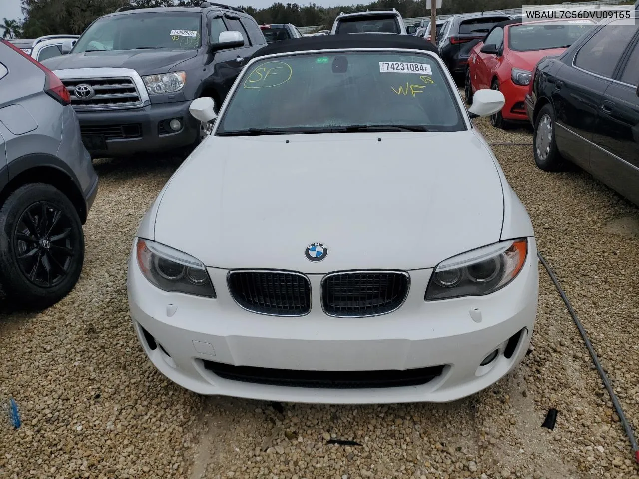 2013 BMW 128 I VIN: WBAUL7C56DVU09165 Lot: 74231084