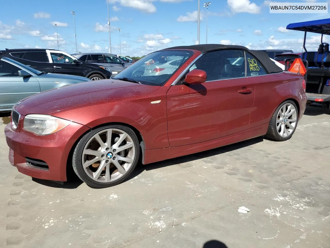 WBAUN7C54DVM27206 2013 BMW 135 I