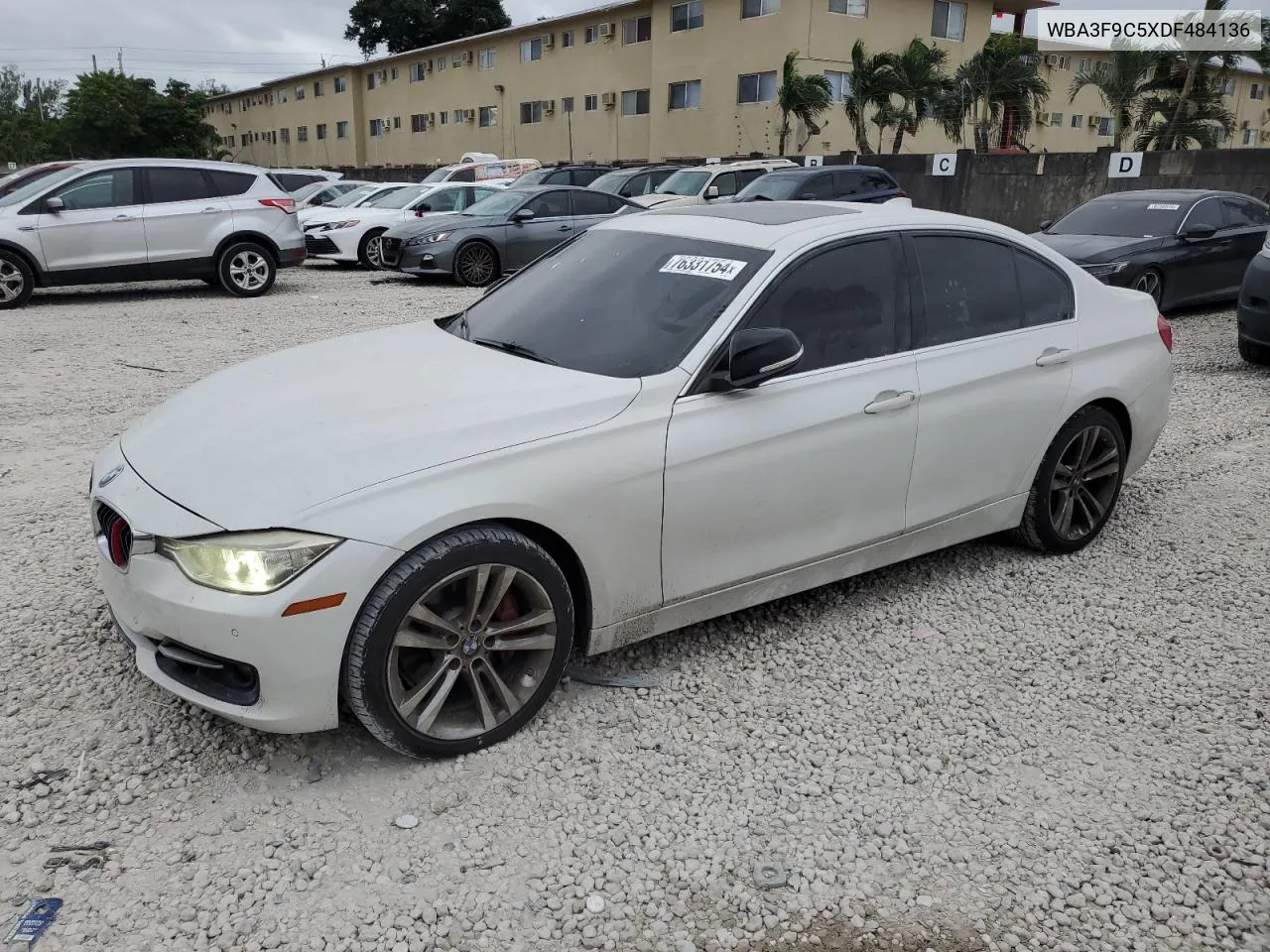 2013 BMW Activehybrid 3 VIN: WBA3F9C5XDF484136 Lot: 76331754