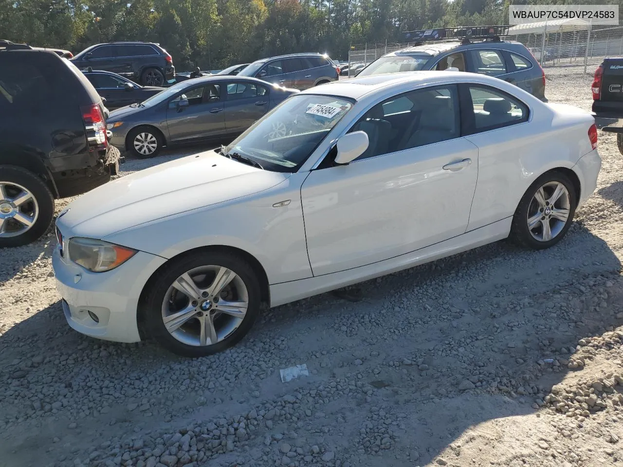 2013 BMW 128 I VIN: WBAUP7C54DVP24583 Lot: 77454984