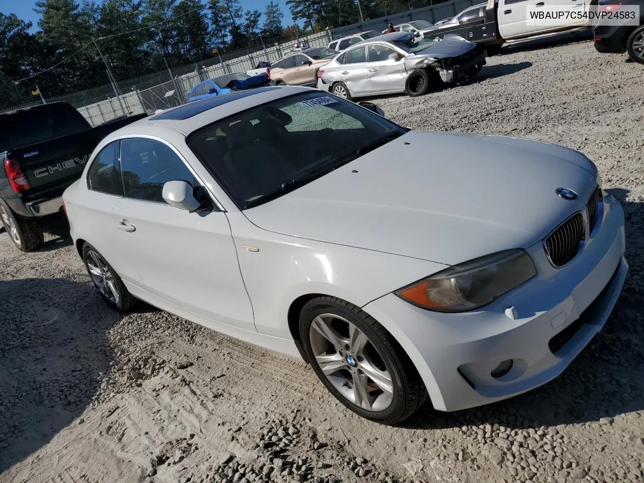 2013 BMW 128 I VIN: WBAUP7C54DVP24583 Lot: 77454984