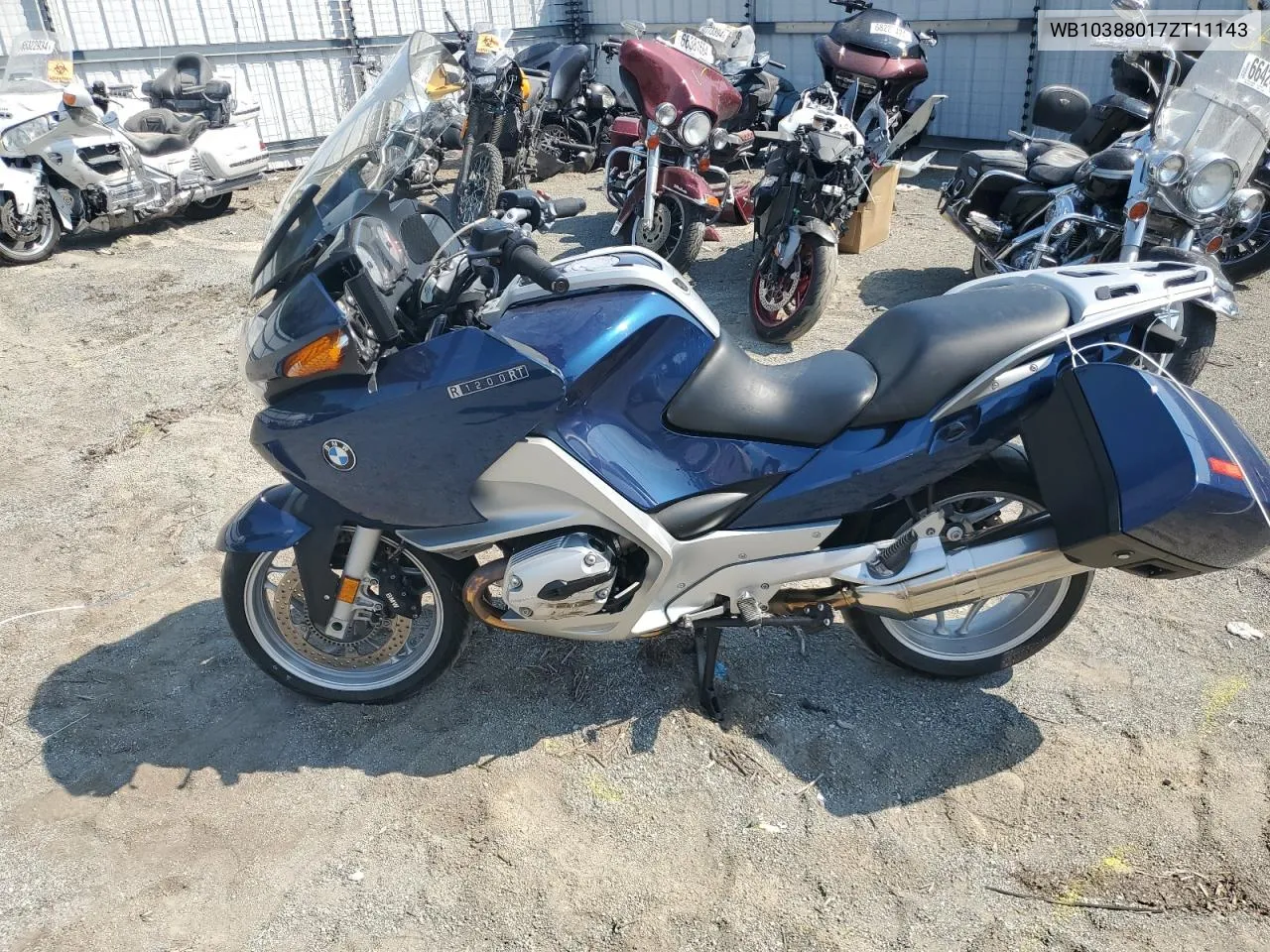 2007 BMW R1200 Rt VIN: WB10388017ZT11143 Lot: 68994804