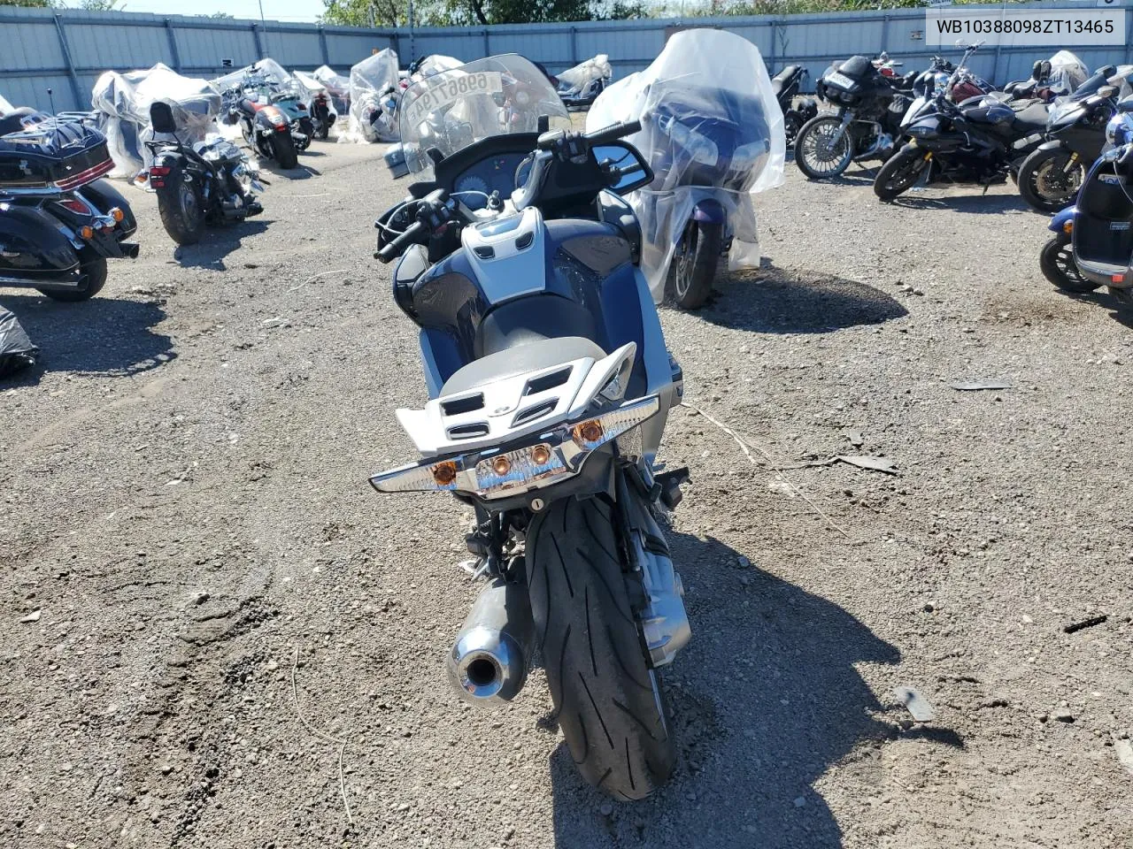 2008 BMW R1200 Rt VIN: WB10388098ZT13465 Lot: 69867794