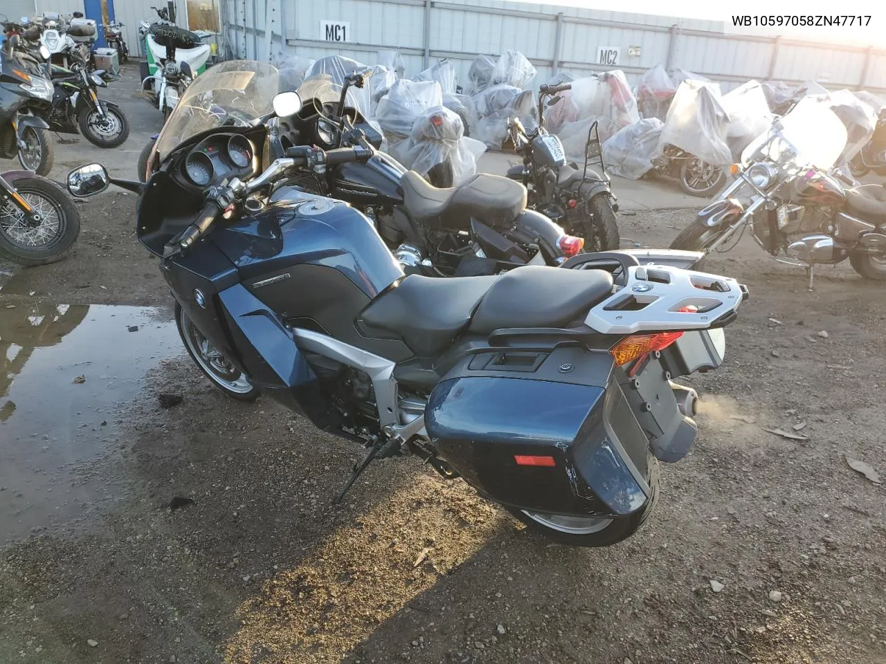 2008 BMW K1200 Gt VIN: WB10597058ZN47717 Lot: 76118713