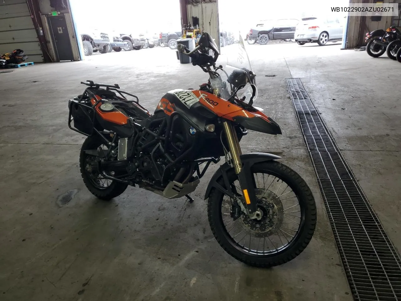 2010 BMW F800 Gs VIN: WB1022902AZU02671 Lot: 71278834