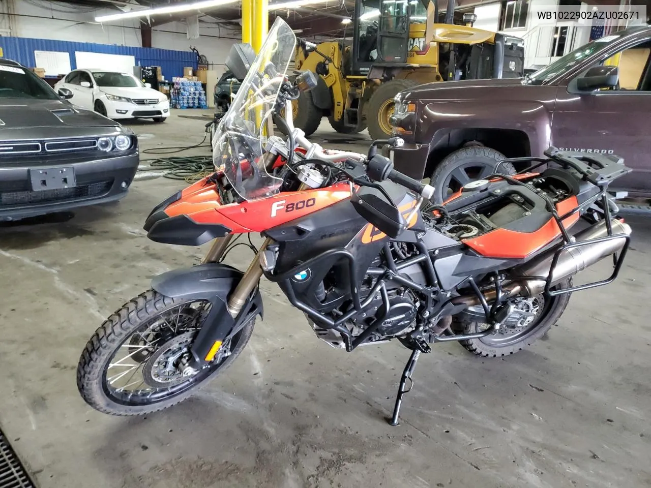 WB1022902AZU02671 2010 BMW F800 Gs