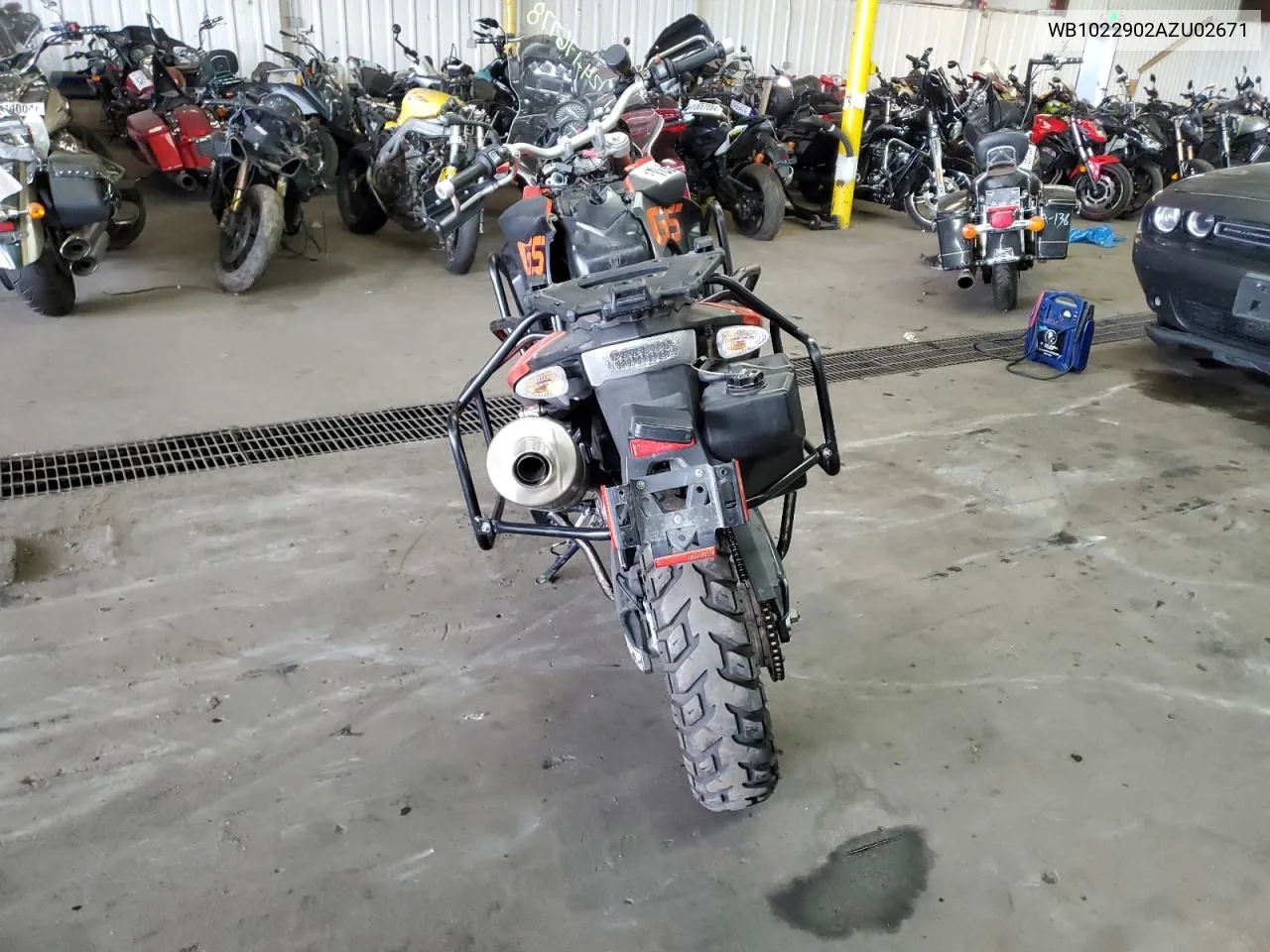 2010 BMW F800 Gs VIN: WB1022902AZU02671 Lot: 71278834