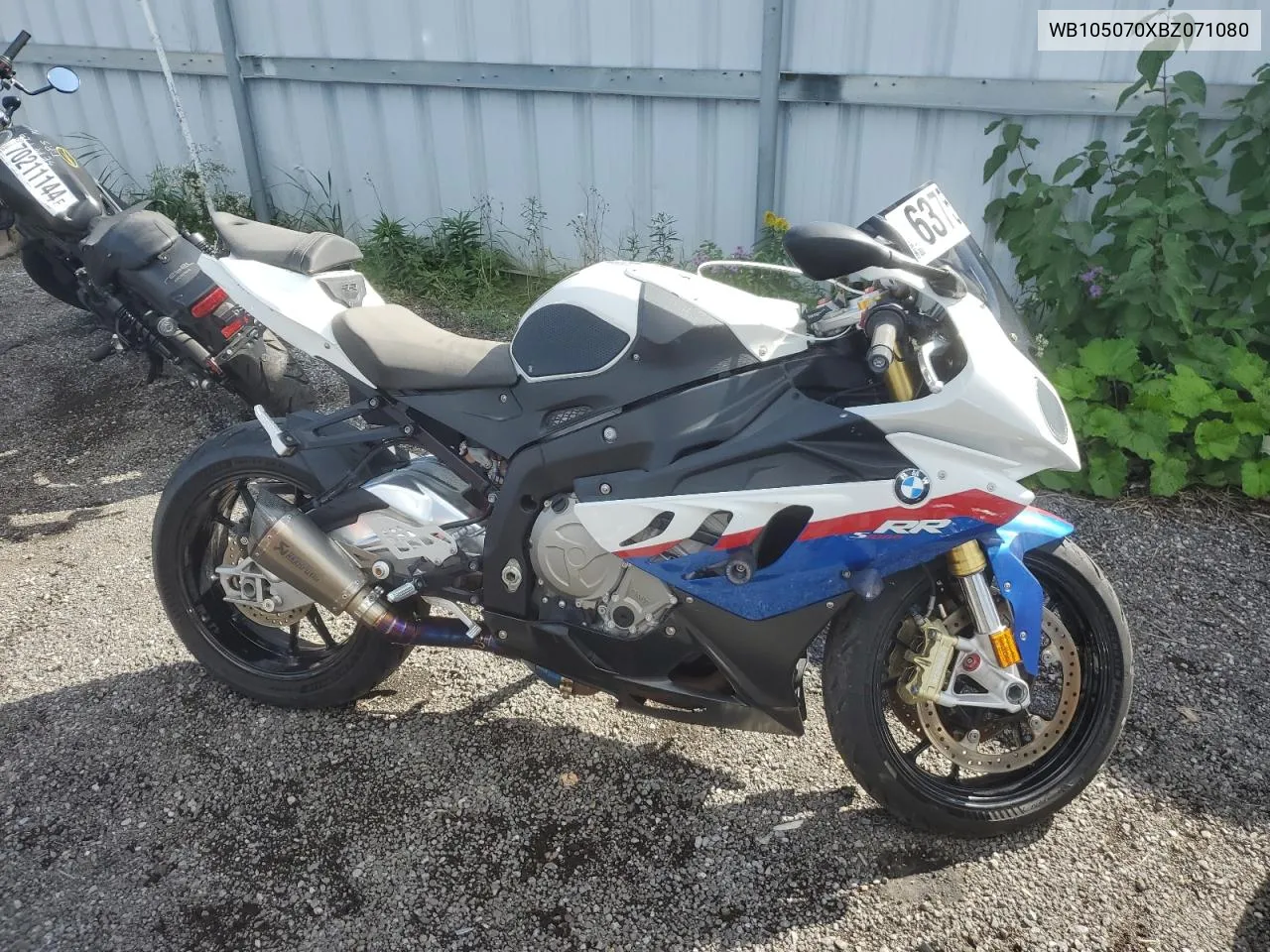 2011 BMW S 1000 Rr VIN: WB105070XBZ071080 Lot: 63752764