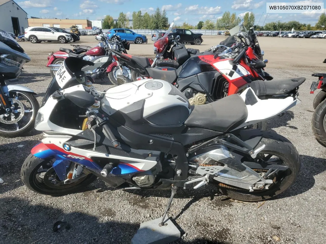 2011 BMW S 1000 Rr VIN: WB105070XBZ071080 Lot: 63752764