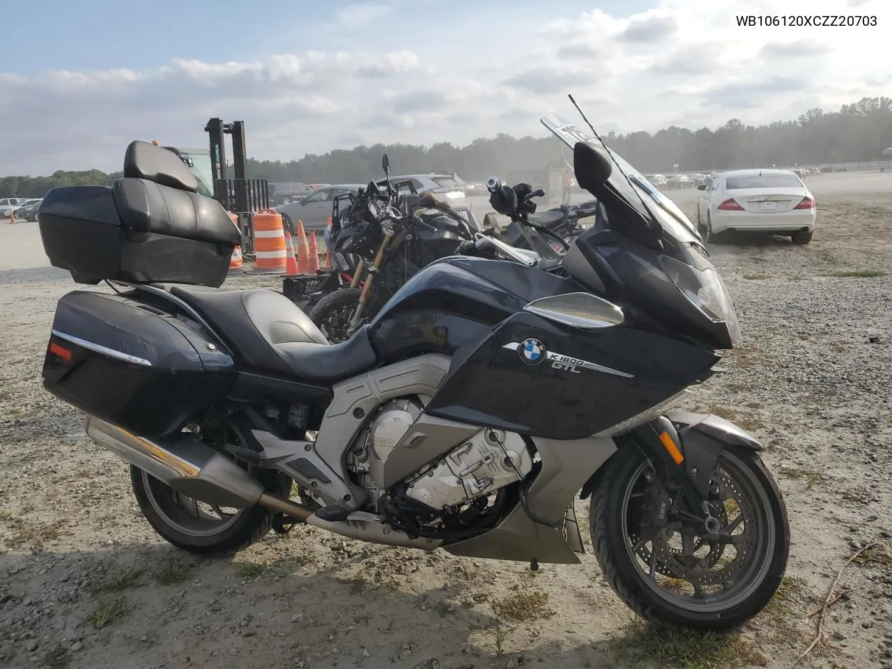 2012 BMW K1600 Gtl VIN: WB106120XCZZ20703 Lot: 72533304