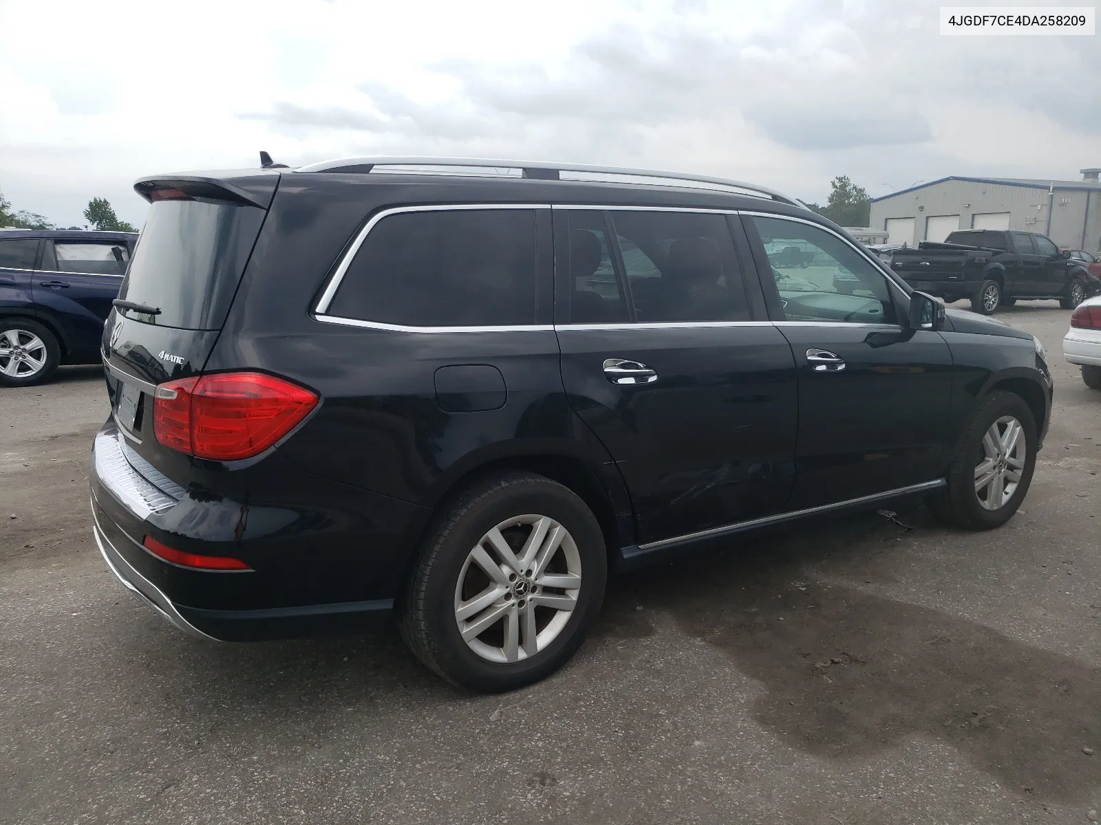 2013 Mercedes-Benz Gl 450 4Matic VIN: 4JGDF7CE4DA258209 Lot: 65393524