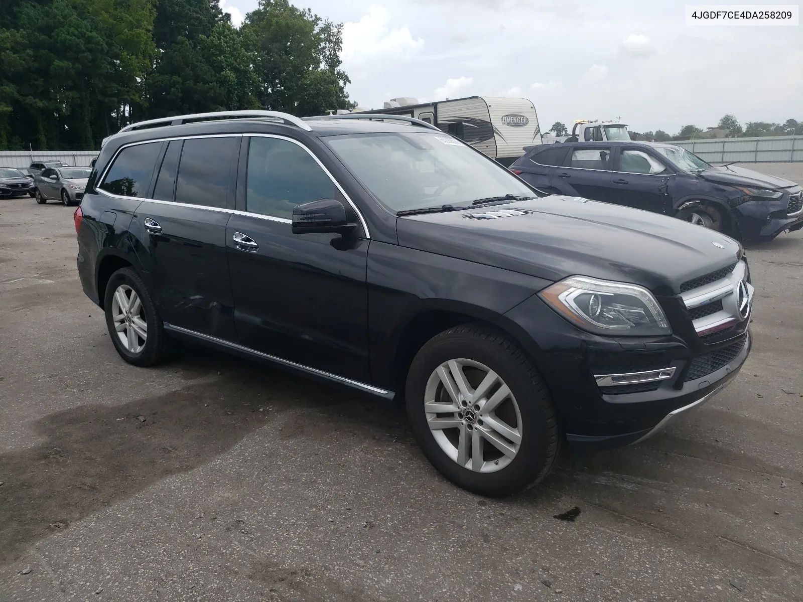 2013 Mercedes-Benz Gl 450 4Matic VIN: 4JGDF7CE4DA258209 Lot: 65393524