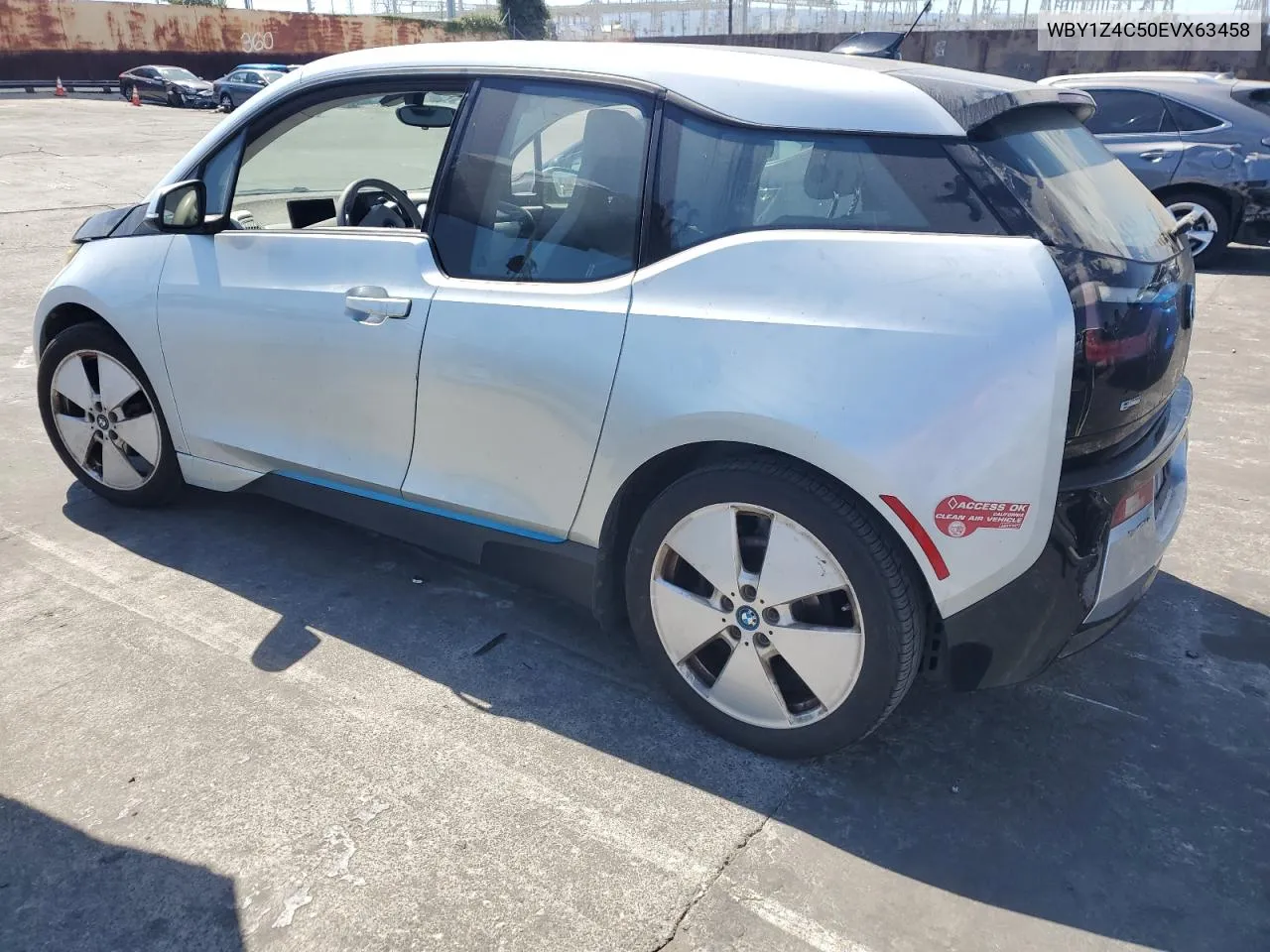 2014 BMW I3 Rex VIN: WBY1Z4C50EVX63458 Lot: 72084224