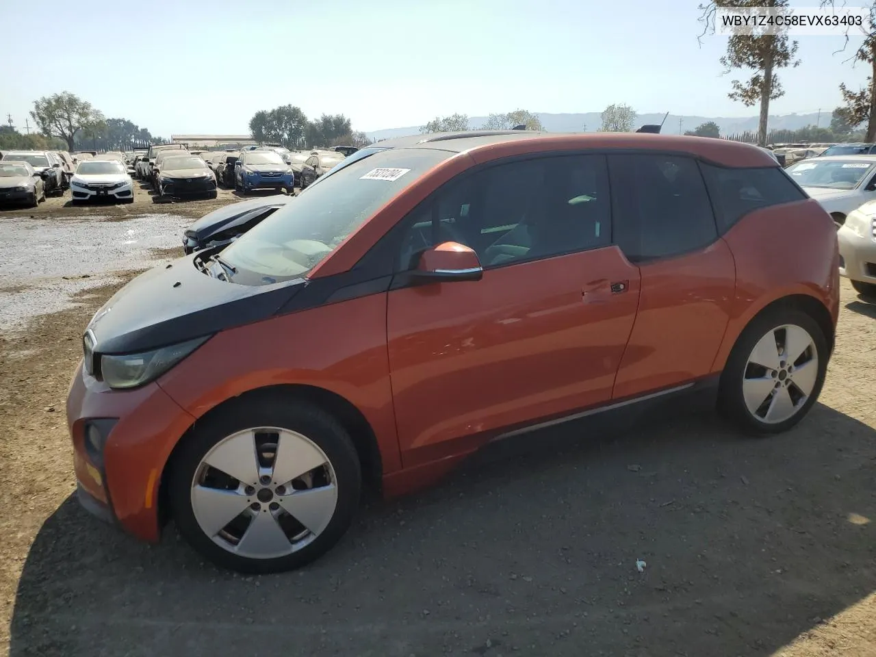 2014 BMW I3 Rex VIN: WBY1Z4C58EVX63403 Lot: 75331204