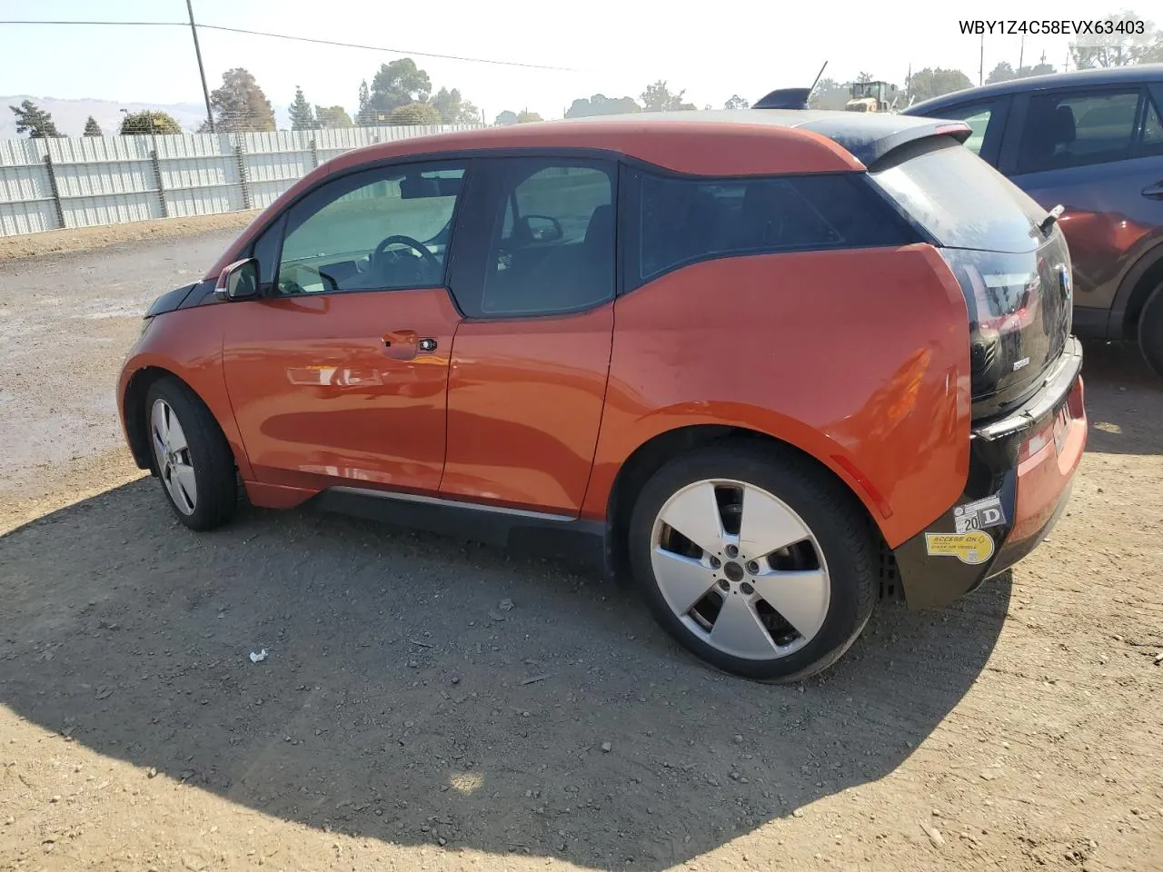 2014 BMW I3 Rex VIN: WBY1Z4C58EVX63403 Lot: 75331204