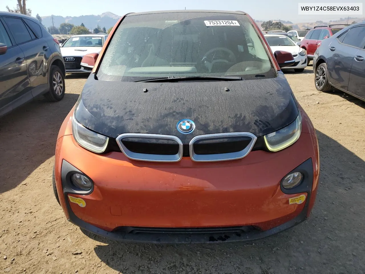 2014 BMW I3 Rex VIN: WBY1Z4C58EVX63403 Lot: 75331204