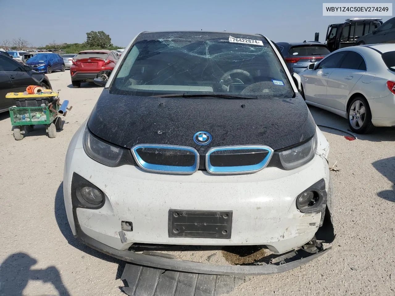 WBY1Z4C50EV274249 2014 BMW I3 Rex