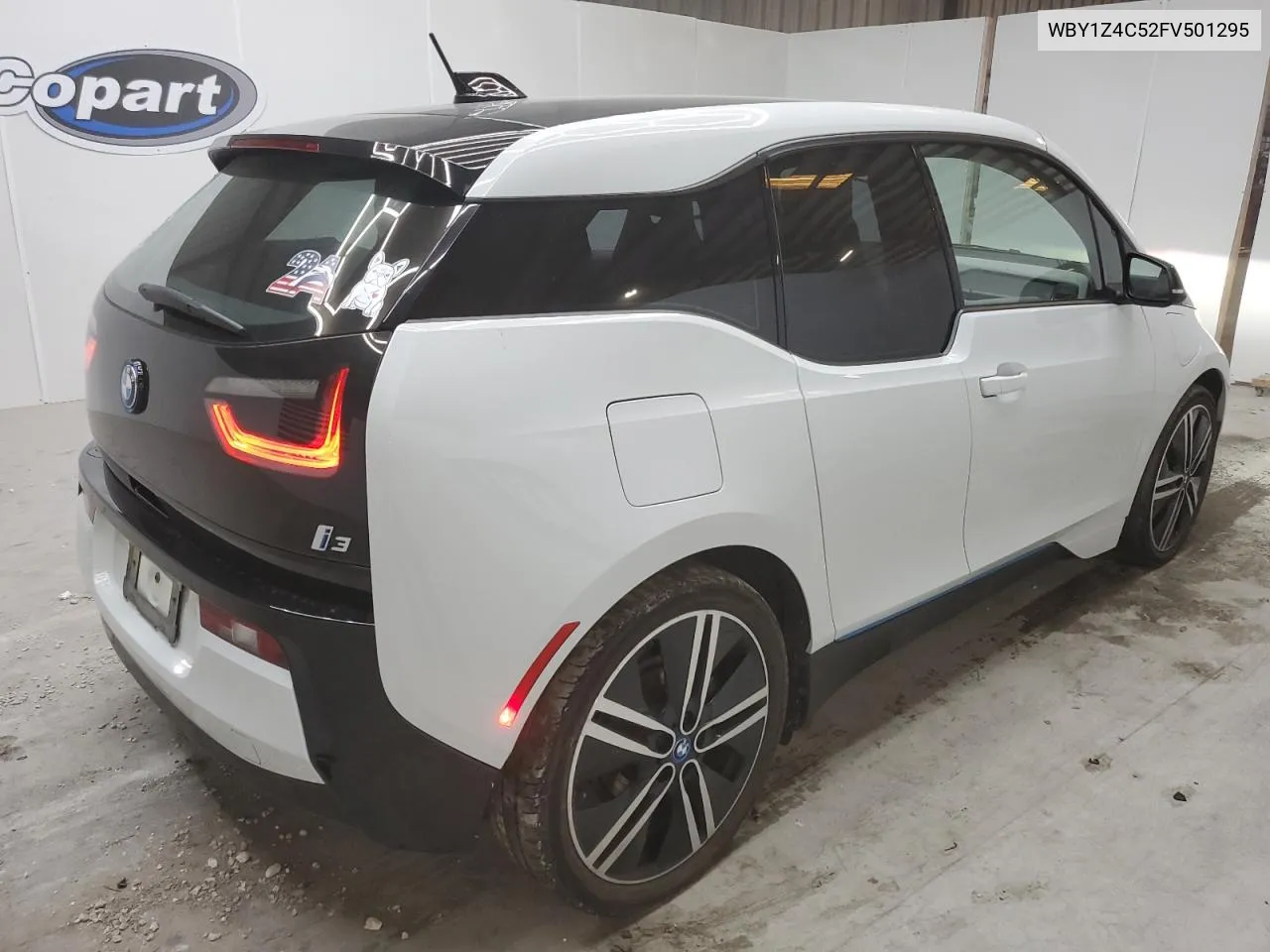 2015 BMW I3 Rex VIN: WBY1Z4C52FV501295 Lot: 72268154