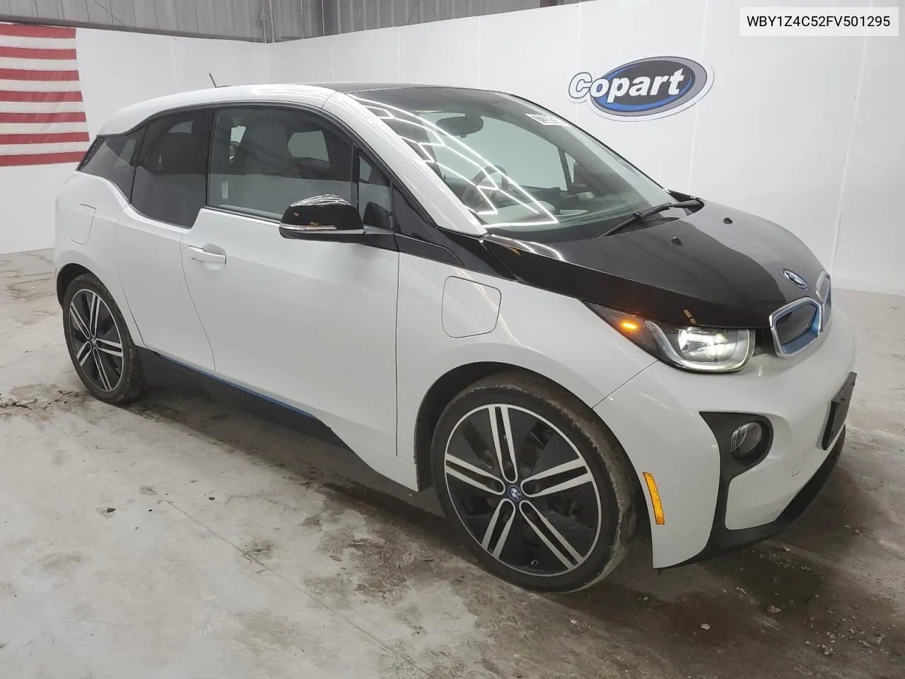 2015 BMW I3 Rex VIN: WBY1Z4C52FV501295 Lot: 72268154